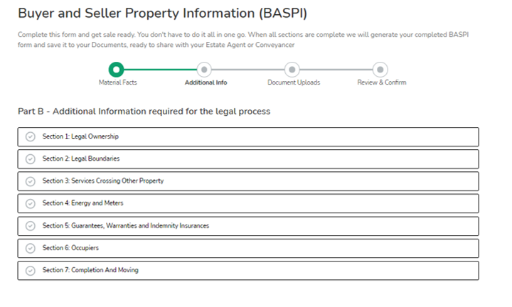 Image picture of BASPI Part 2 Additional Information Home Buying and selling group twindig anthony coling